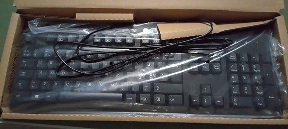 HP USB Näppäimistö Musta