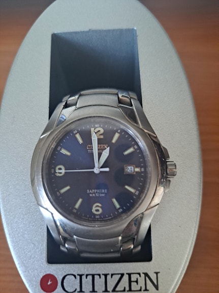 💙Citizen Marinaut Titanium Saphire