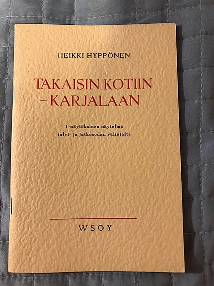 Hyppönen:Takaisin kotiin Karjalaan