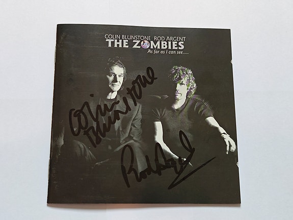 The Zombies CD koko bändin Nimikirjoituksilla