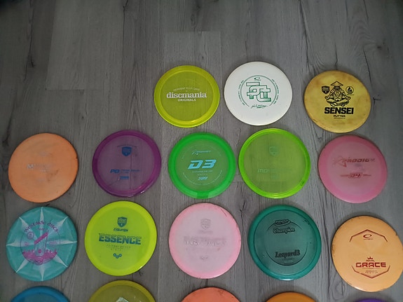 Frisbee kiekkoja