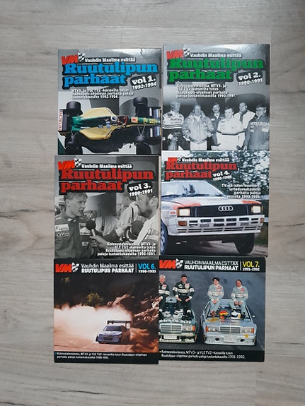 VM ruutulipun parhaat dvd