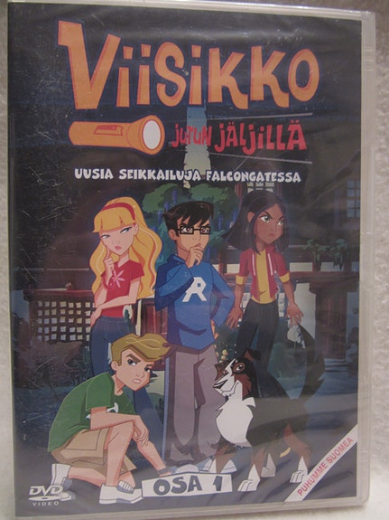 Viisikko jutun jäljillä 1 dvd uusi