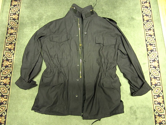 Takki Tru-Spec Black M-65 Field Jacket Medium Long väri musta ulkovaate