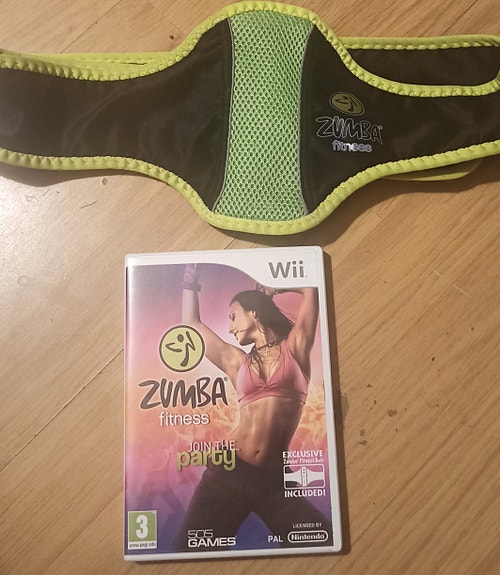Wii Zumba fitness + vyö