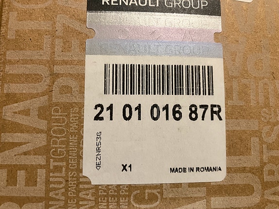 Renault/Dacia/Nissan 2.0 dCi M9R-moottori Vesipumppu Alkuperäinen 19-