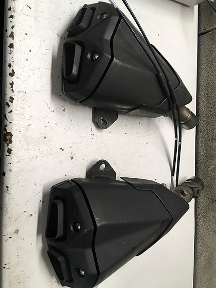 Kawasaki Z 1000 2010-2013 SX alkuperäiset äänenvaimentimet