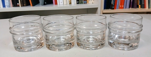 Iittala, Timo Sarpaneva, pisararengas lasit 4kpl