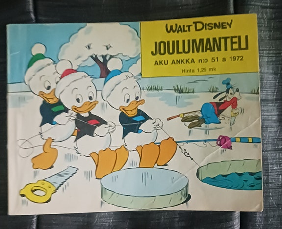 JOULUMANTELI AKU ANKKA 51 1972