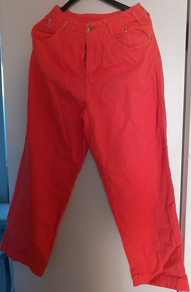 Oranssit farkut, koko M