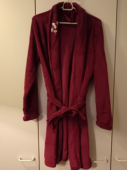 Lasten Kylpytakki Fleece pehmeä 150 cm