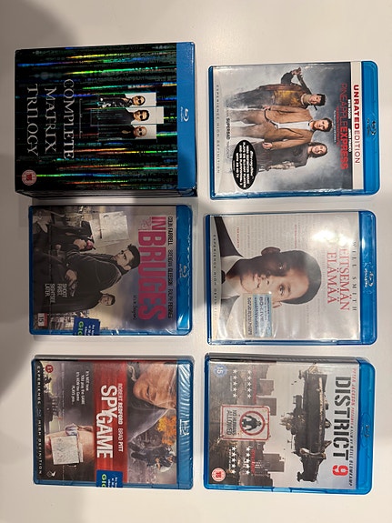 Blu-ray elokuvia