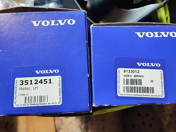 Volvo 850 ajovalojen korkeuden säätö moottorit OEM