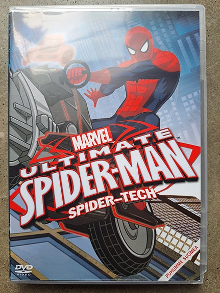 Ultimate spider-man spider-tech dvd