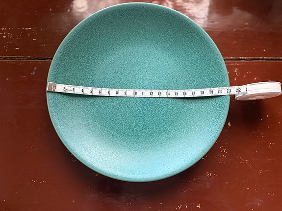 2 kpl Arabia 24h vihreä lautanen (21cm)
