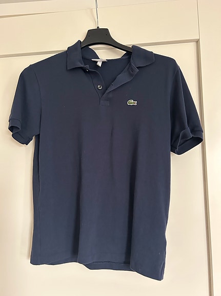 Lacoste sininen pikee-paita