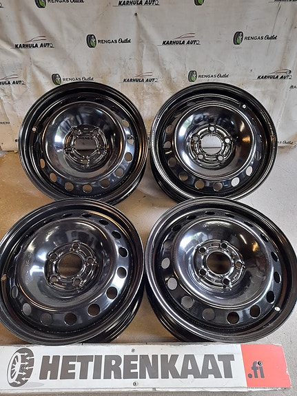 5x118 6.0xR16 kr.71.1 Pakettiauto Peltivanteet