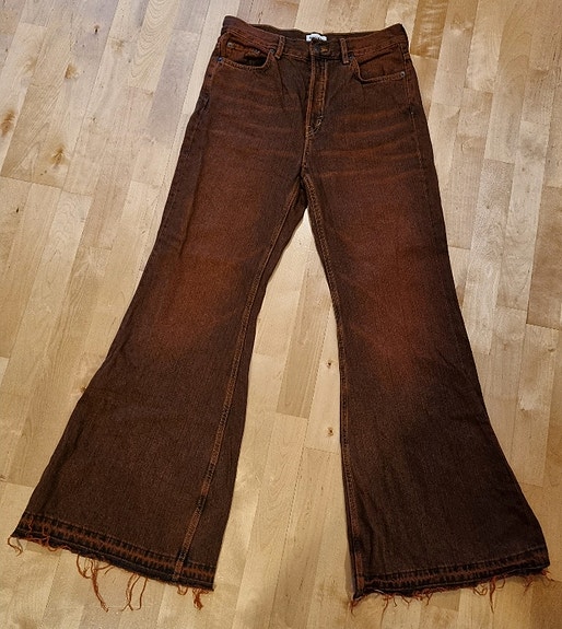 Ruskeanoranssit farkut 27"