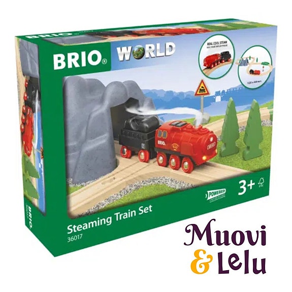 Brio juna höyryjunasetti 36017 59,90 UUSI