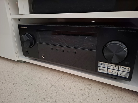 Yamaha vahvistin ja subbari