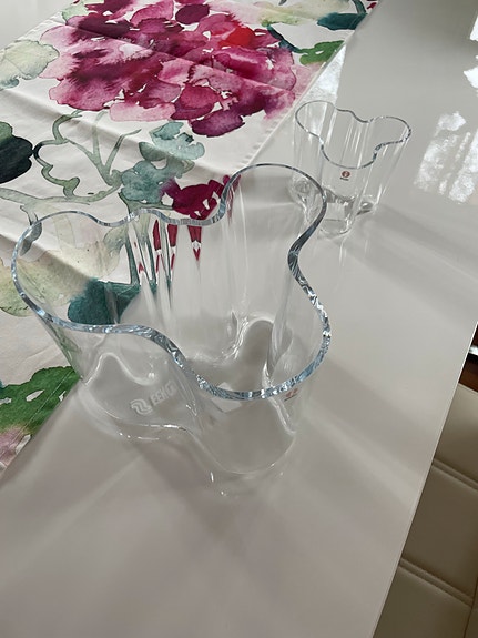 Iittala Aalto maljakot 160mm + 95 mm