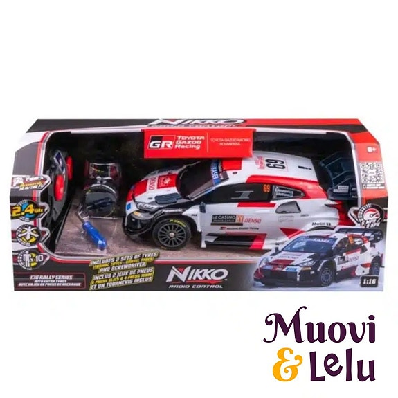 Nikko R/C Toyota Rovanperä 63,95 UUSI