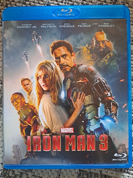 Iron man 3 blu-ray