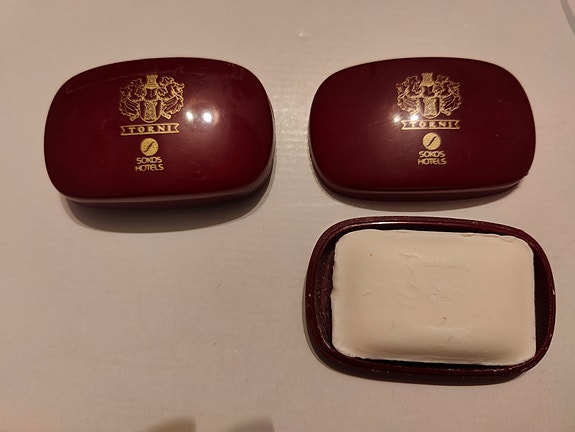 Hotelli Torni saippuakotelo