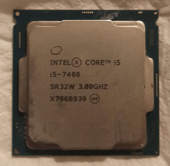 Prosessori Intel Core I5-7400

7 gen