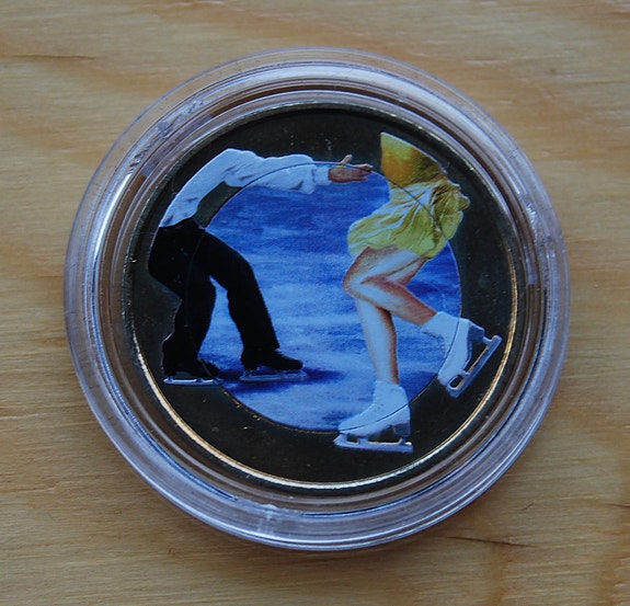 Suomi 5 € 2015 - Taitoluistelu