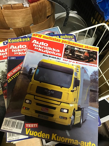 Micro-PC ,Auto, Tekniikka ja Ajolinja lehtiä yht: 14 kpl