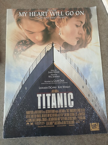 Titanicin nuotit pianolle