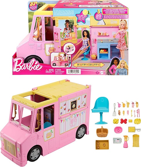 UUSi Barbie Limonadi -myyntiauto leikkisetti