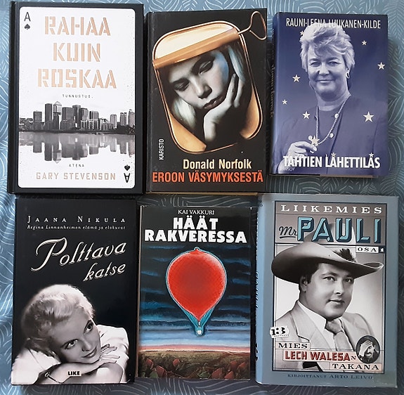 Kirja, kirjat, kirjoja