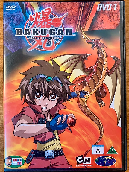 Bakugan Battle Brawlers 1 DVD anime