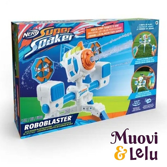 Vesipyssy Nerf Super Soaker Roboblaster 48,00 UUSI