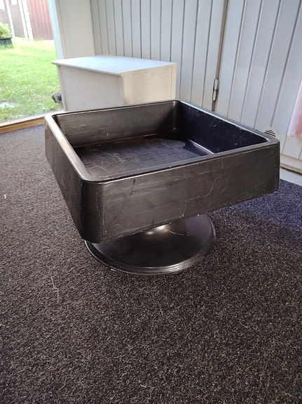 Vanha Retro kukkapöytä