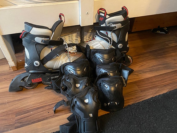 Rullaluistimet + suojat