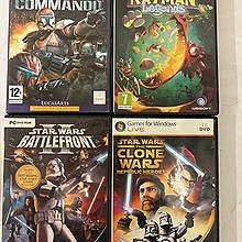 Vintage Video games Windows PC - Star Wars 4 pcs