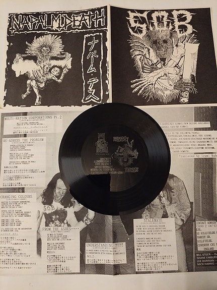 S.O.B / Napalm Death – S.O.B / ナパーム・デス 7" Japan