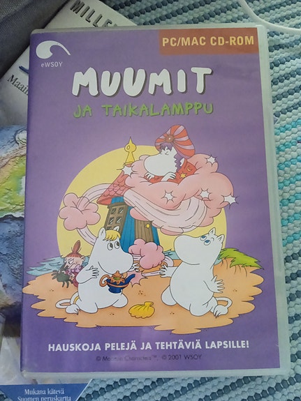 Muumit ja taikalamppu pc-peli
