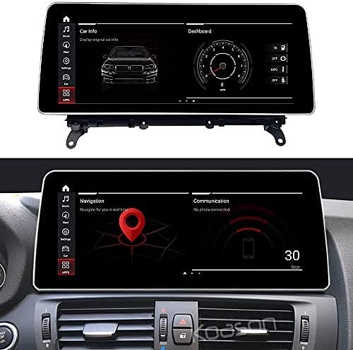 Android soitin 12.3" näytöllä BMW X3 X4 2011-2016