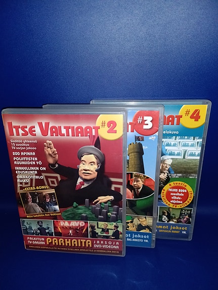 Itse valtiaat DVD -kokoelmat