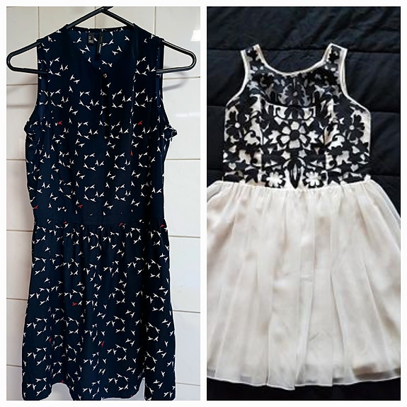 Mango mekko L, Lipsy London mekko koko L