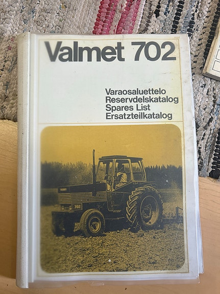 Valmet 702 varaosaluettelo