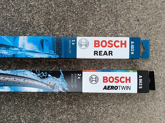 Bosch pyyhkijänsulat
