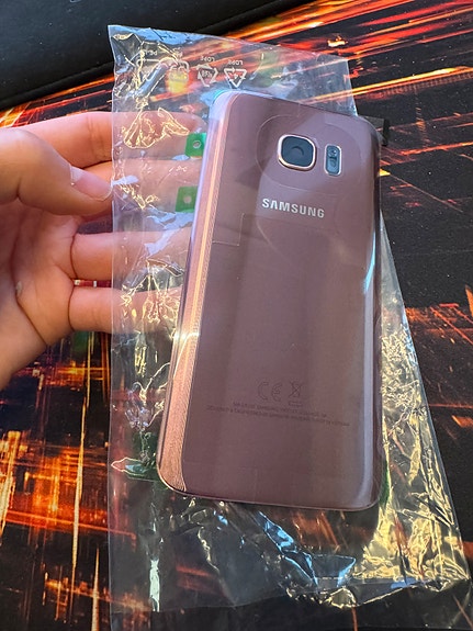 Samsung Galaxy S7 takalasi rose gold