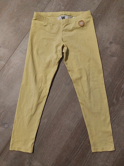 Luomupuuvilla legginsit 122/128