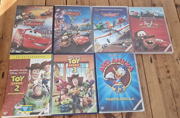Disney DVD 19 kpl