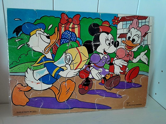 Vanha Disney palapeli